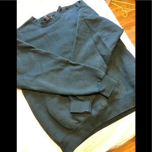 3/20$ Forest green crew neck